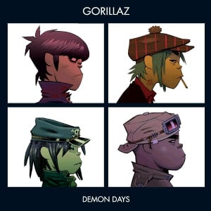 Gorillaz's Demon Days Album Cover